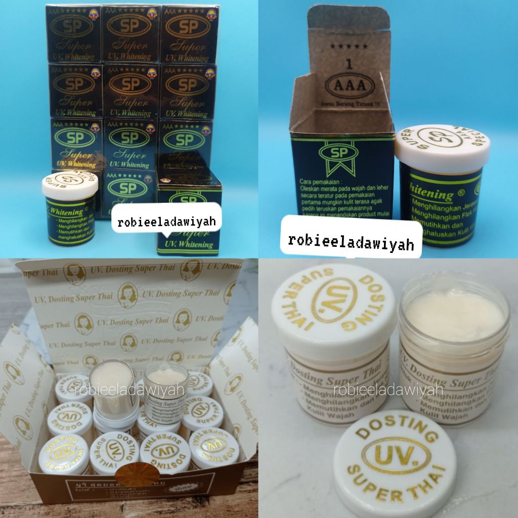 cream pelembab sp$p super hitam putih hijau