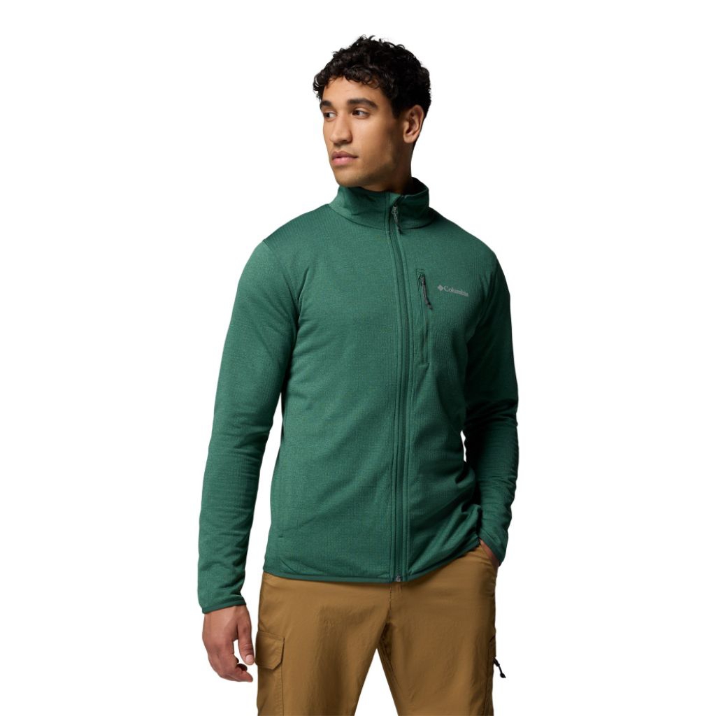 Columbia essential hike grid fleece jacket