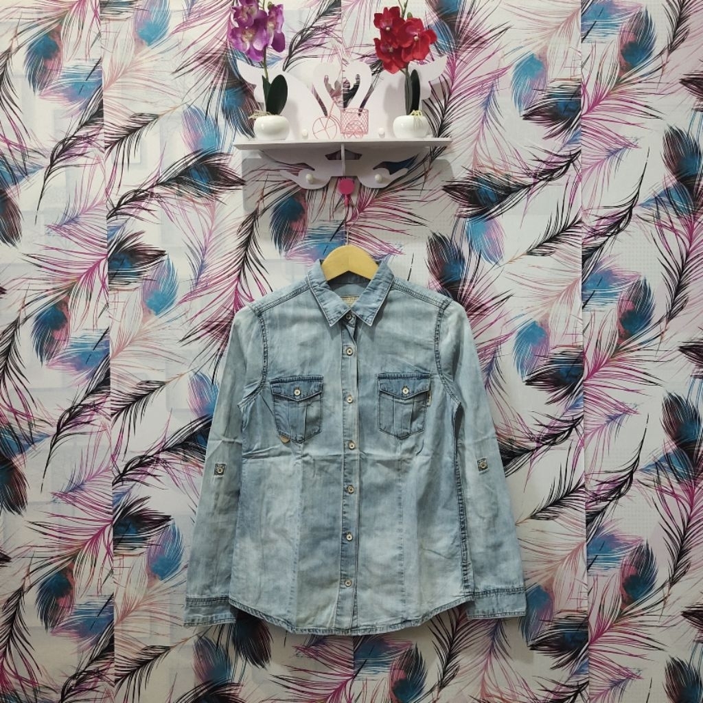 Kemeja Wanita Denim Buckaroo (F)