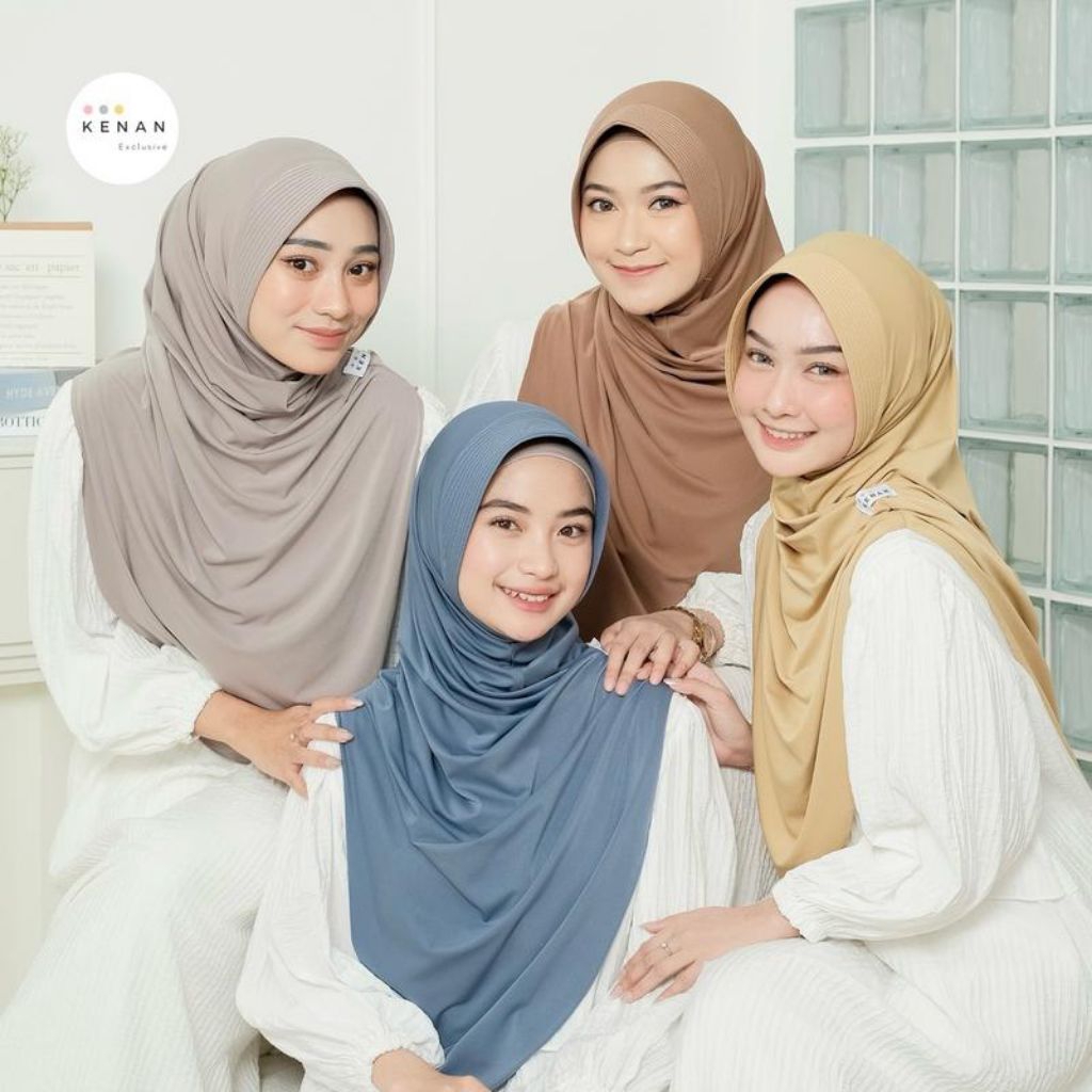 UDAYA - Daneen Instan L Kenan Hijab Kekinian|Murah|Hijab Fashion|Hijab Bergo | Hijab instan Kenan