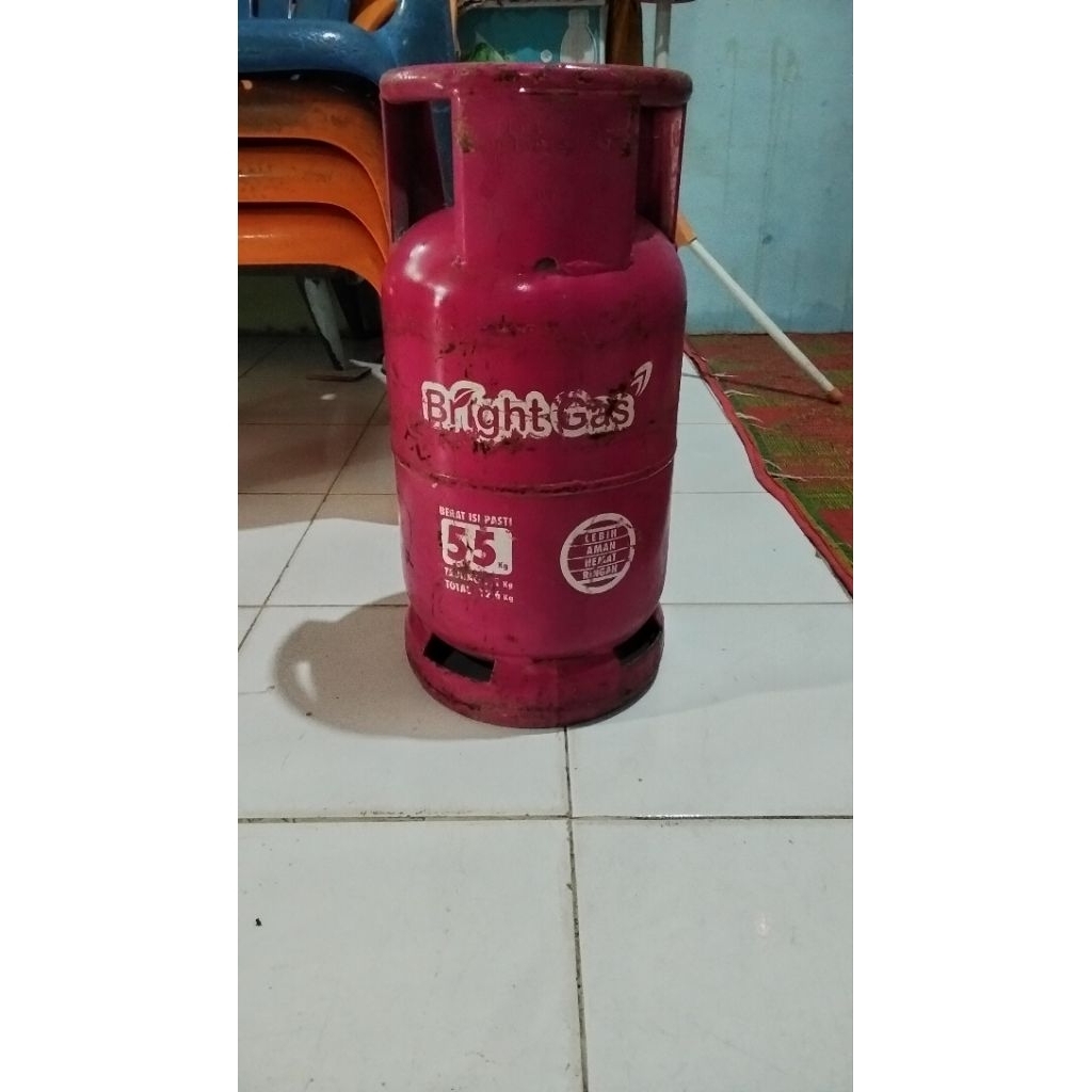 Tabung gas bright gas 5,5 kg (kosongan)