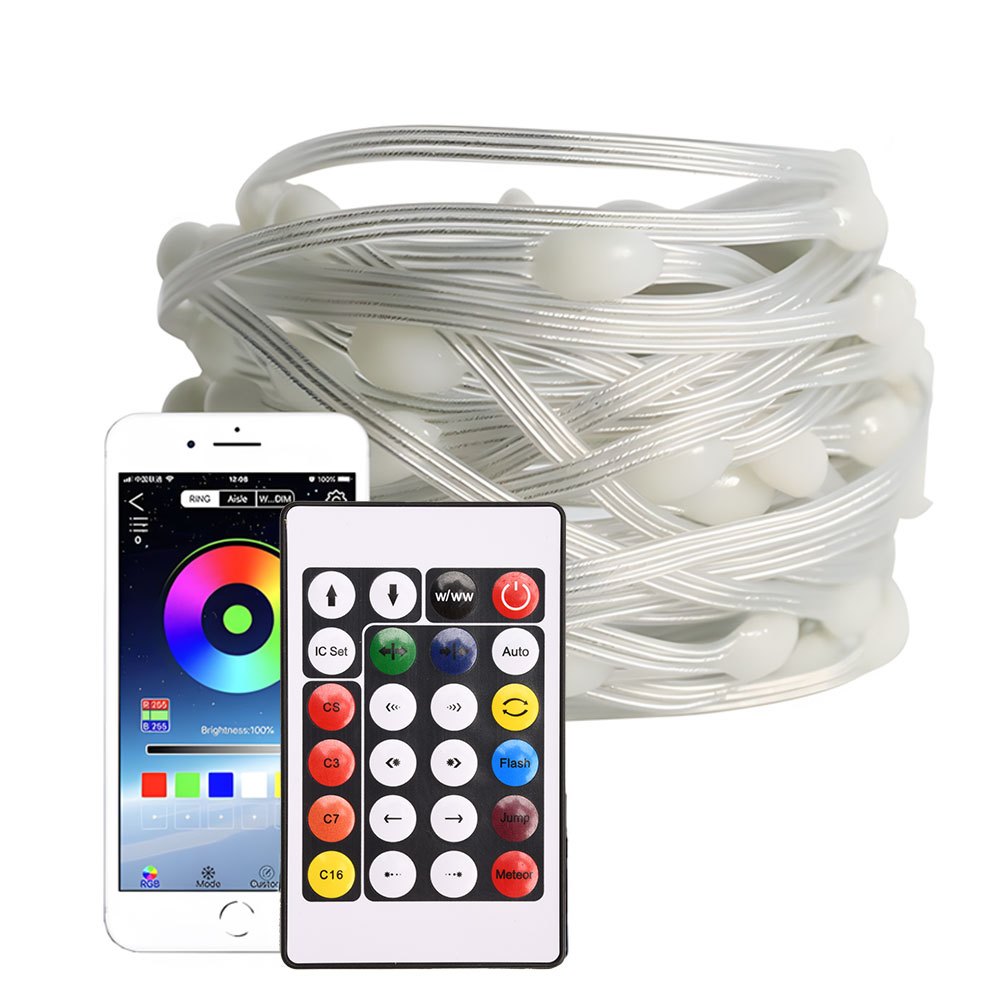 AxleX - Lampu Neon Flex RGB Remote 10 Meter Lampu Strip Led Silikon Tahan Air