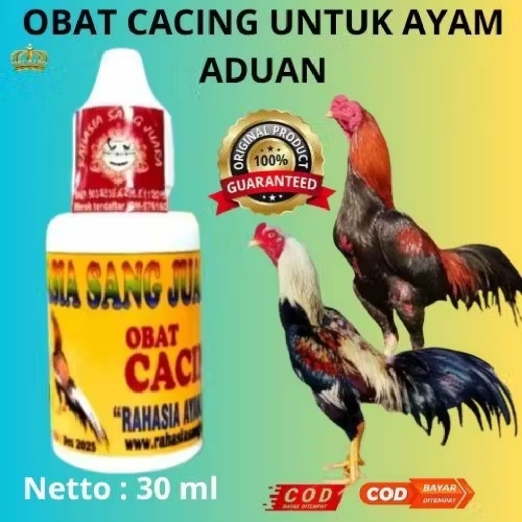 OBAT CACING AYAM ADUAN