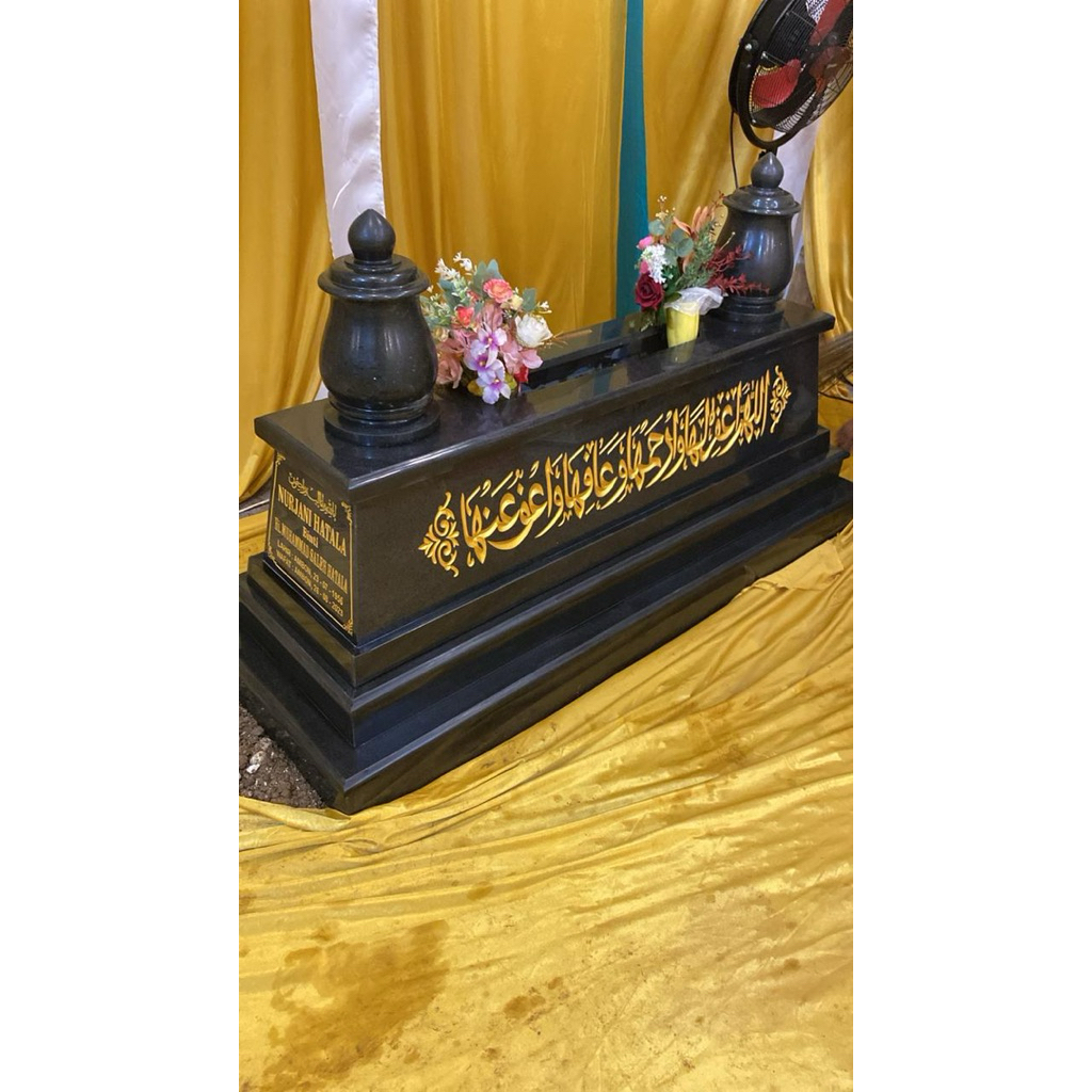 Kijing Makam granit Hitam Model Jawa Bagus Berkualitas