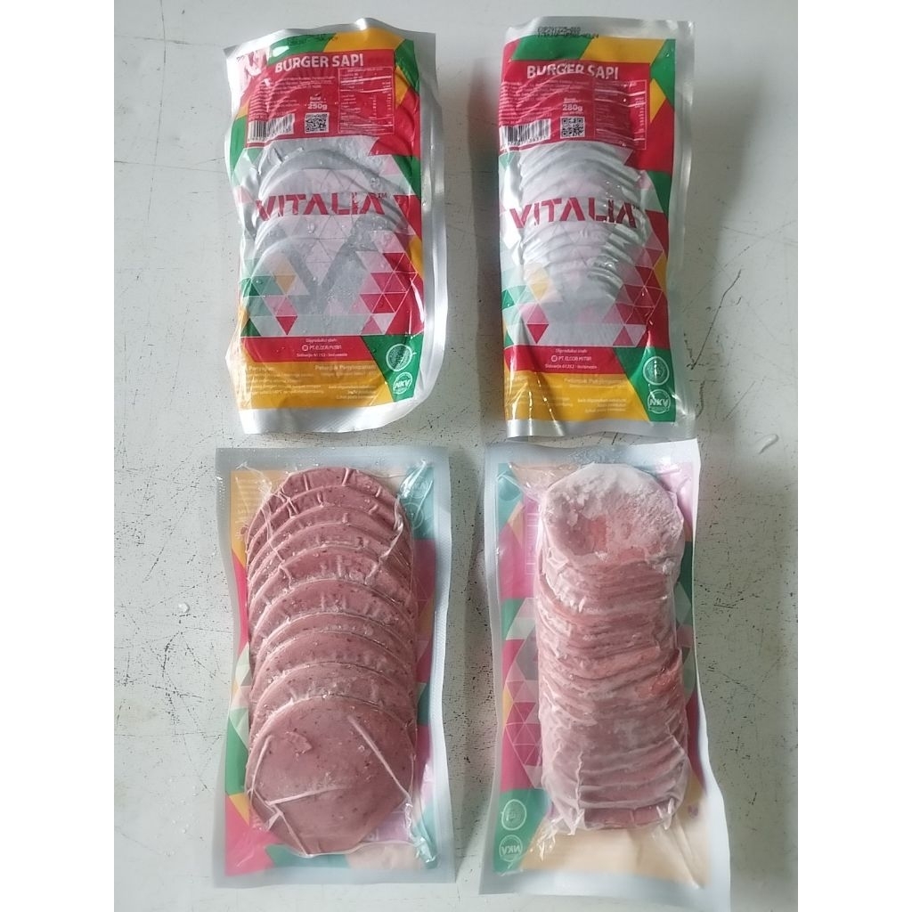 VITALIA DAGING BURGER SAPI