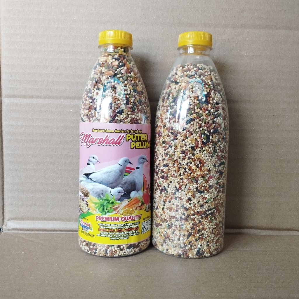 MARSHALL PUTER PELUNG PAKAN BURUNG PUTER PELUNG