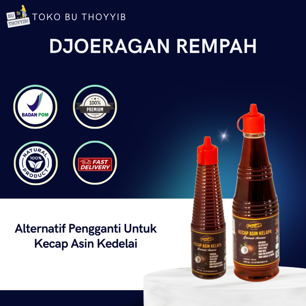 DJOERAGAN REMPAH Kecap Asin Kelapa Coconut Aminos