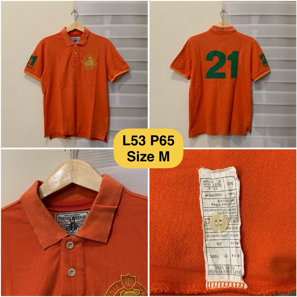 Poloshirt Teenie Weenie Orange Original
