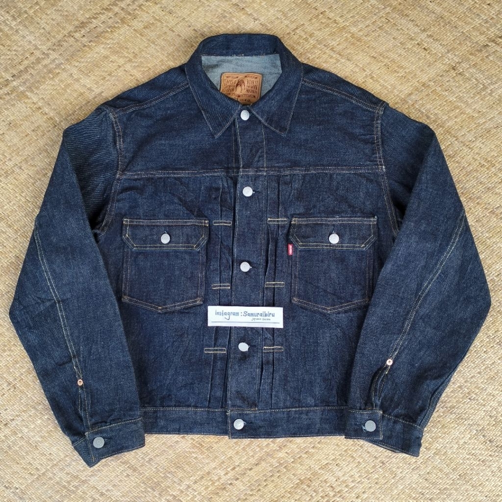 Bronson 807XX trucker type 2 not RRL trucker jacket not RRL trucker denim jacket not Momotaro chore 