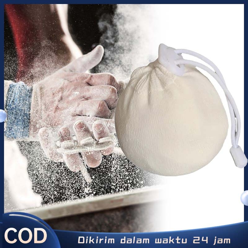 Newww Bubuk Magnesium 85g Berbentuk Bolagym Chalk Bubuk Magnesium Olahraga Magnesium Carbonate Gym