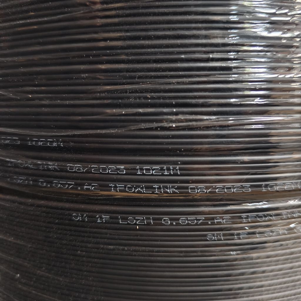 DROPCORE 1 CORE 1 SELING SPEC TELKOM KABEL HITAM