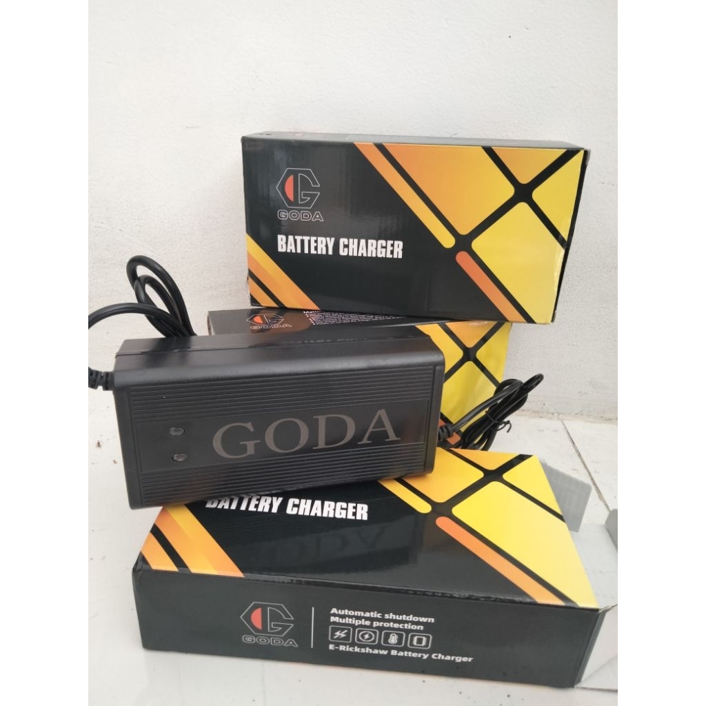 CHARGER SEPEDA LISTRIK GODA ORI 100%