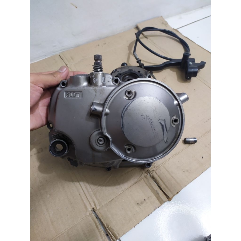 bak kopling SND untuk Suzuki Shogun 110, bonus kampas ganda udah dilas, bonus bearing, dudukan spion