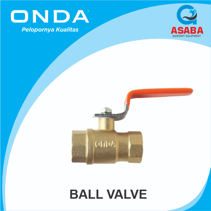 BALL VALVE ONDA 1 inch