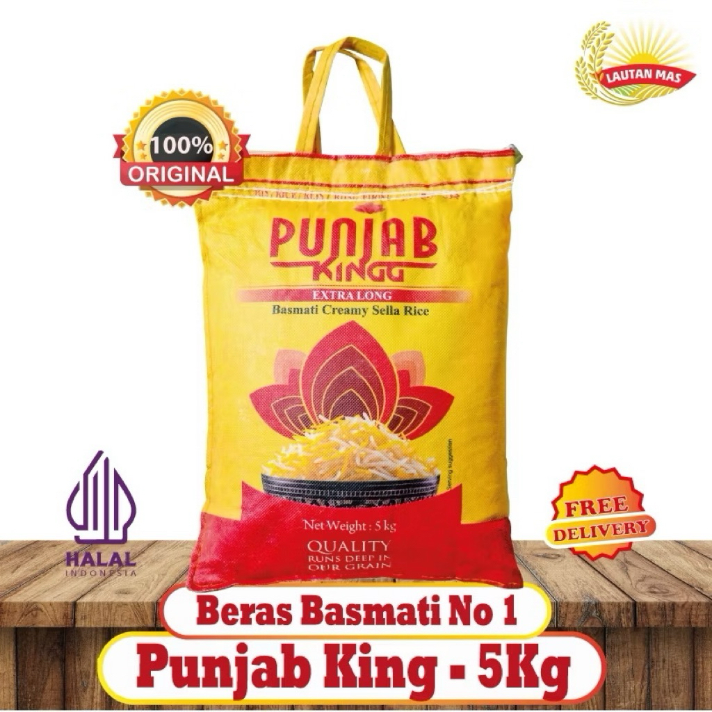 Beras Basmati Punjab King 5kg