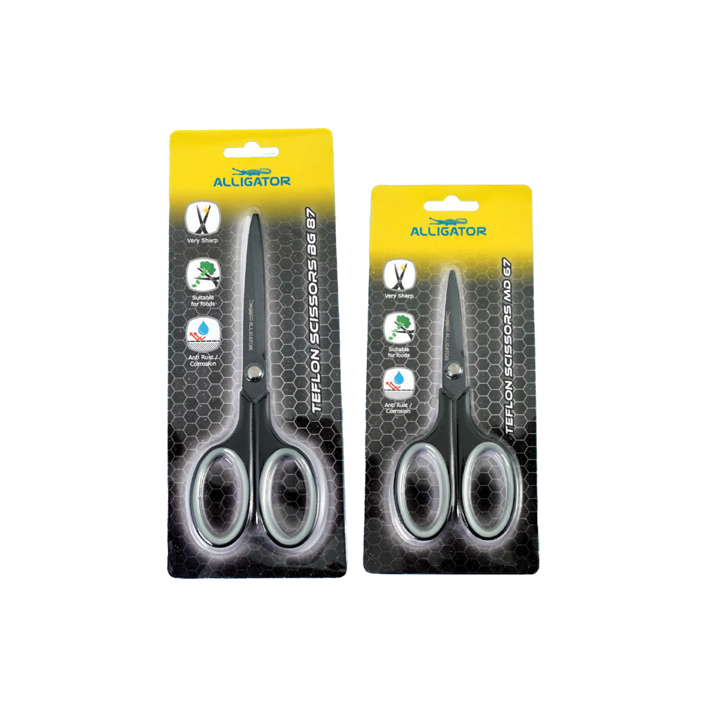 Alligator Teflon Scissor / Gunting Alligator / Scissors / Alligator Teflon Scissor BG87