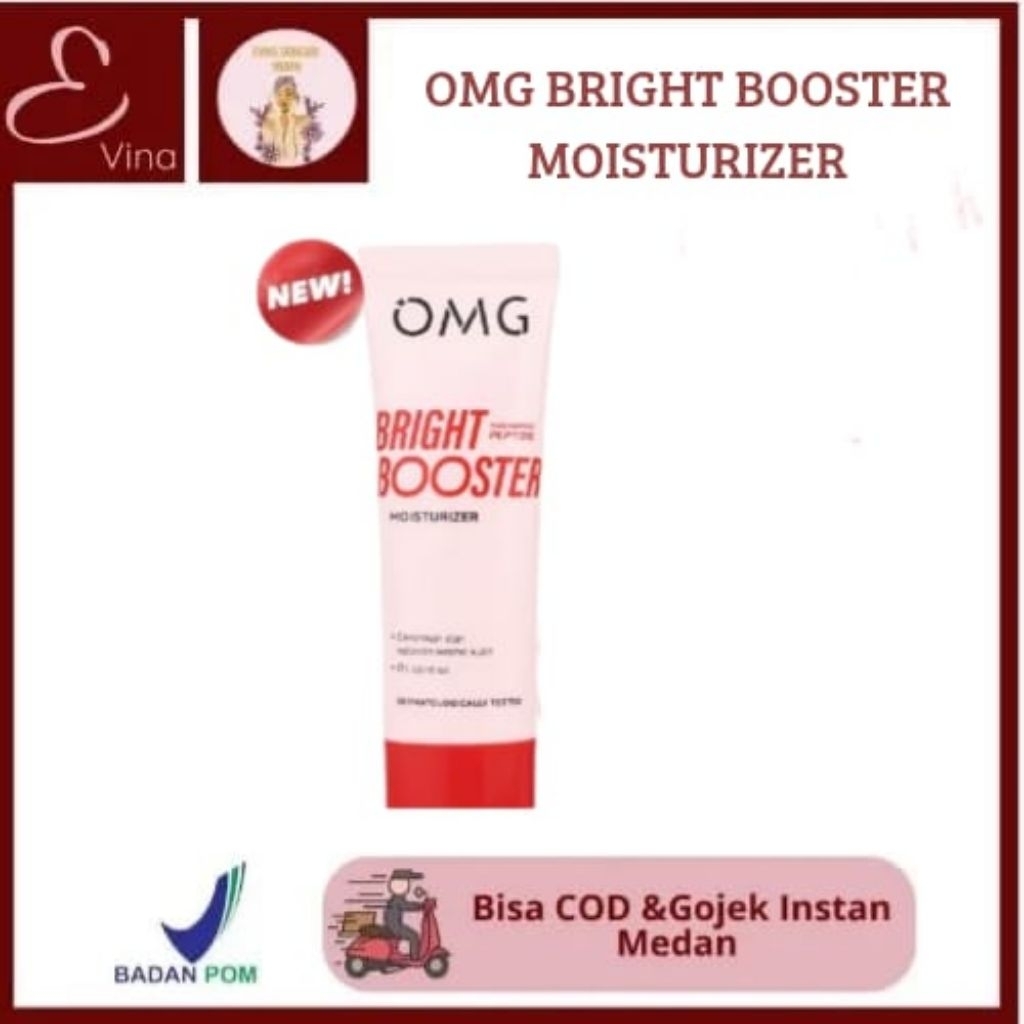 Evina Skincare Medan - OMG Bright Booster Moisturizer | Ready gojek instant medan
