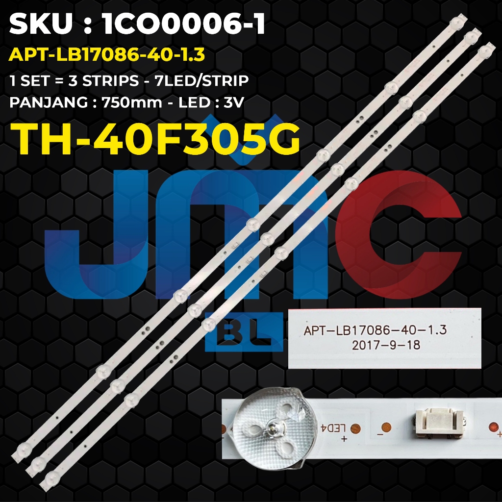 Backlight TV PANASONIC 40 Inch TH-40F305G APT-LB17086-40-1.3