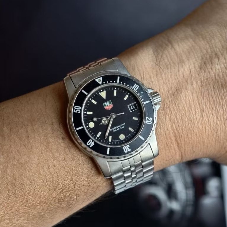 Jam Tangan Tag Heuer Profesional 200m 1500