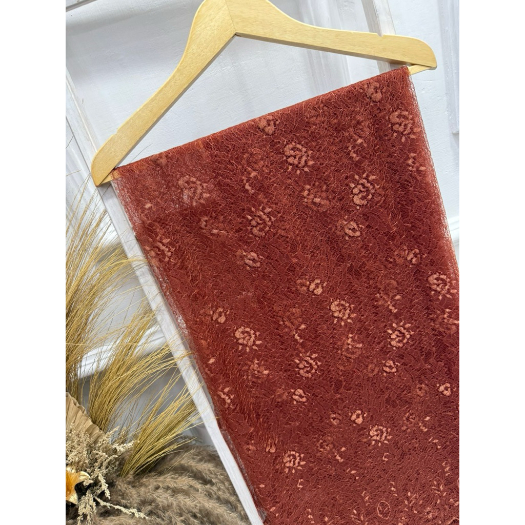 kain kebaya santhili metalik premium