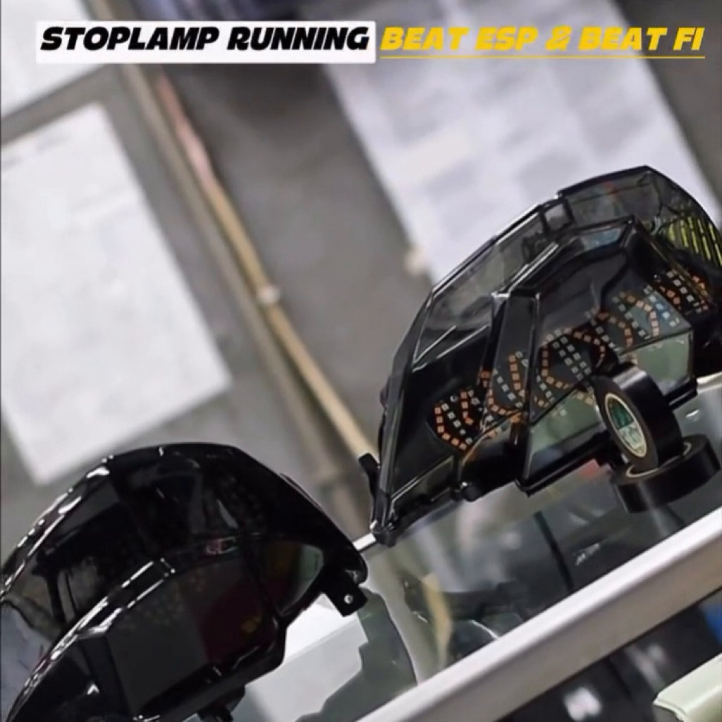 stoplamp running beat esp beat fi fullset running led 10 mode