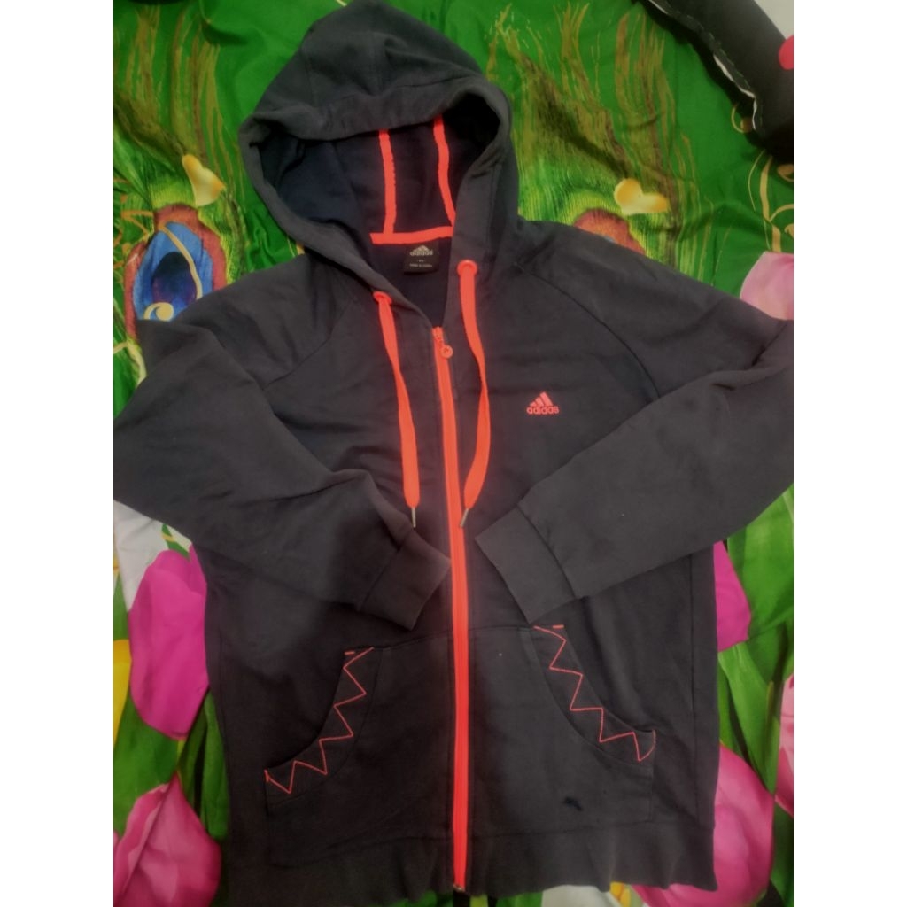 preloved Hoodie Zipper Adidas
