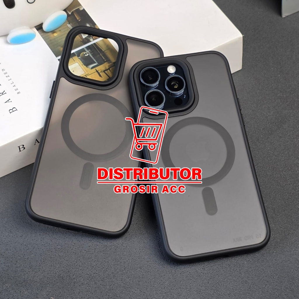 CASE MAGSAFE BLACK DOFF IPHONE 7 / IPHONE 7 PLUS  MAG-09