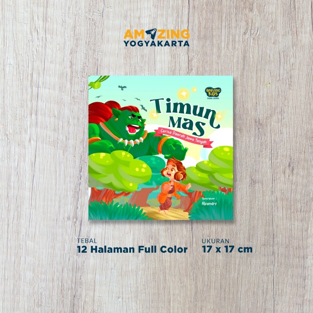 Buku Dongeng Timun Mas - Buku Cerita Anak