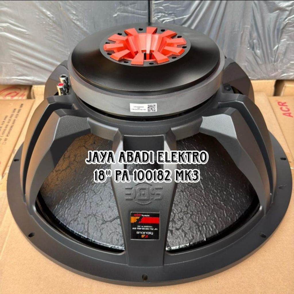 Speaker ACR Fabulous 18 inch PA 100182 MK3 SW