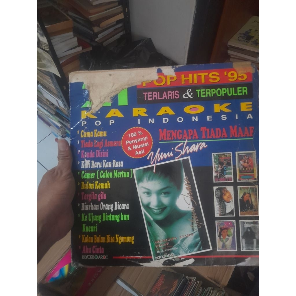 laserdisc karaoke pop hits indonesia 95 terlaris terpopuler(A)