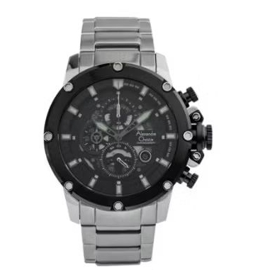 Alexandre Christie 6564 Silver Black Original