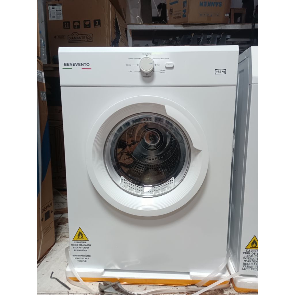 Dryer Benevento 10,5 Kg Konversi