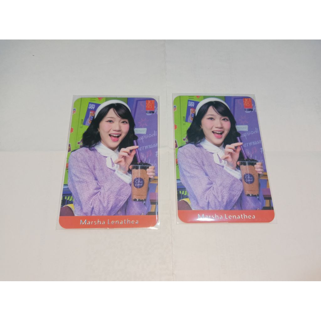 Photocard Official JKT48 x Chatime Marsha