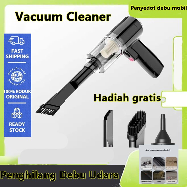 Vacum Cleaner Portable Mini Usb Penghisap Debu Mobil Wireless Kasur Penyedot Debu Vakum Serbaguna