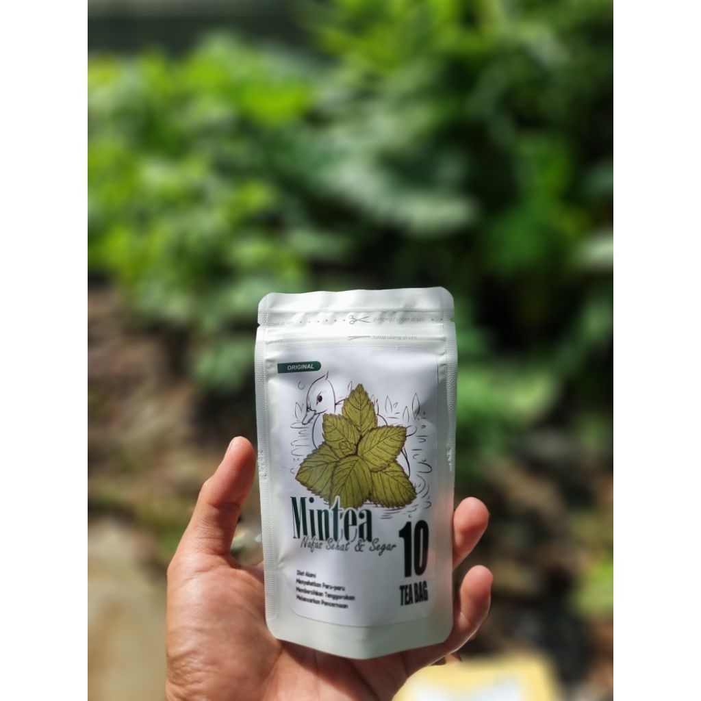 Teh Daun Mint Alami