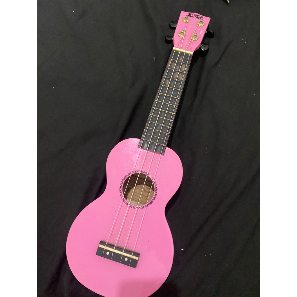 UKULELE MAHALO SOPRANO WARNA PINK ( SECOND )