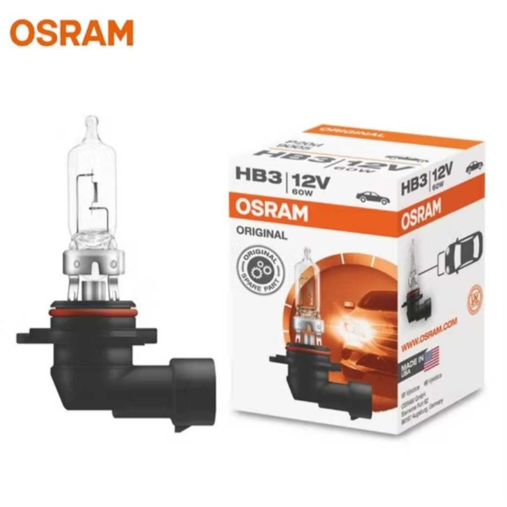 Osram Lampu Mobil HB3 12V 60W HB-3 9005 Halogen