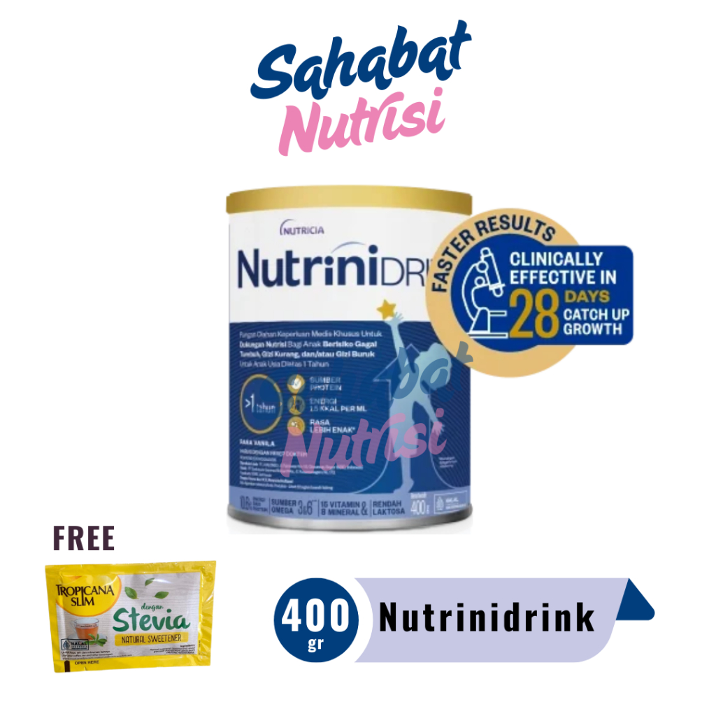 NUTRINIDRINK SUSU VANILLA 400gr