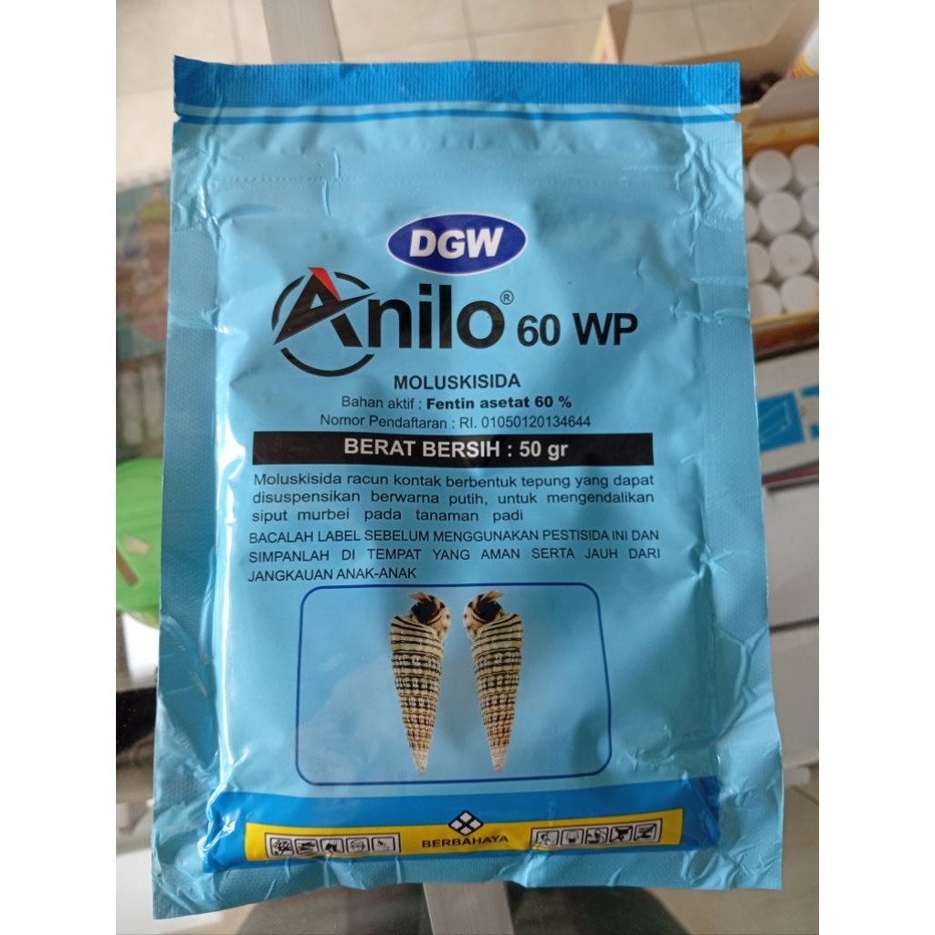 Obat Keong ANILO 60WP Moluskisida 50gr