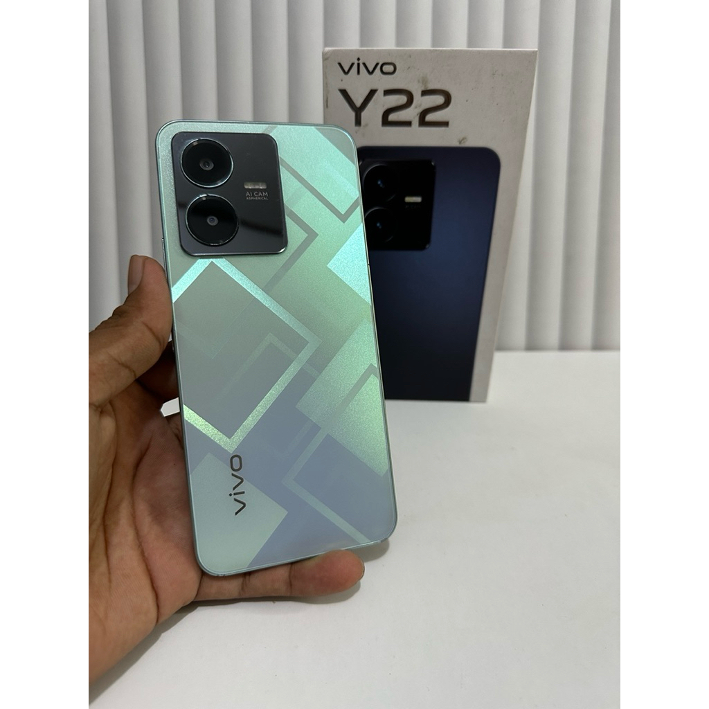 Vivo Y22 Ram 4/64 hp second bekas seken