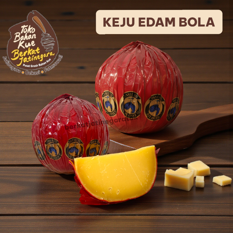 KEJU EDAM COCK BRAND / KEJU EDAM MAS / KEJU BOLA APEL AYAM EMAS BULAT