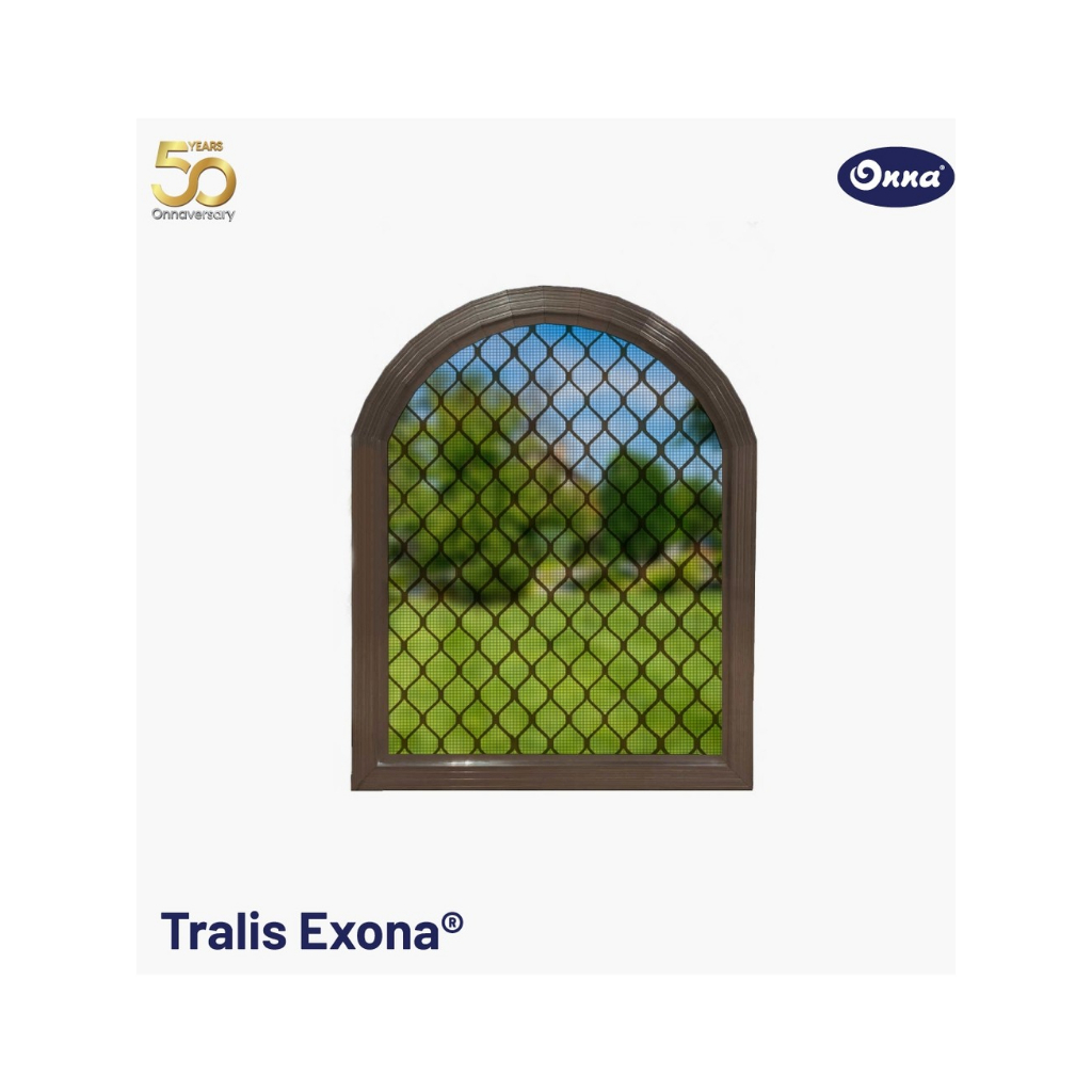 Tralis Exona / Jendela Teralis Aluminium Anti Karat