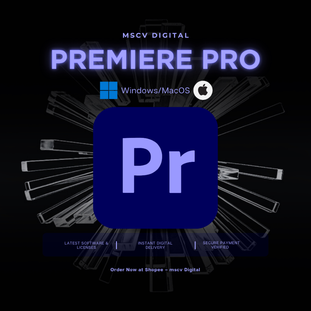 Adobe Premiere Pro 2025 - Win/MacOS