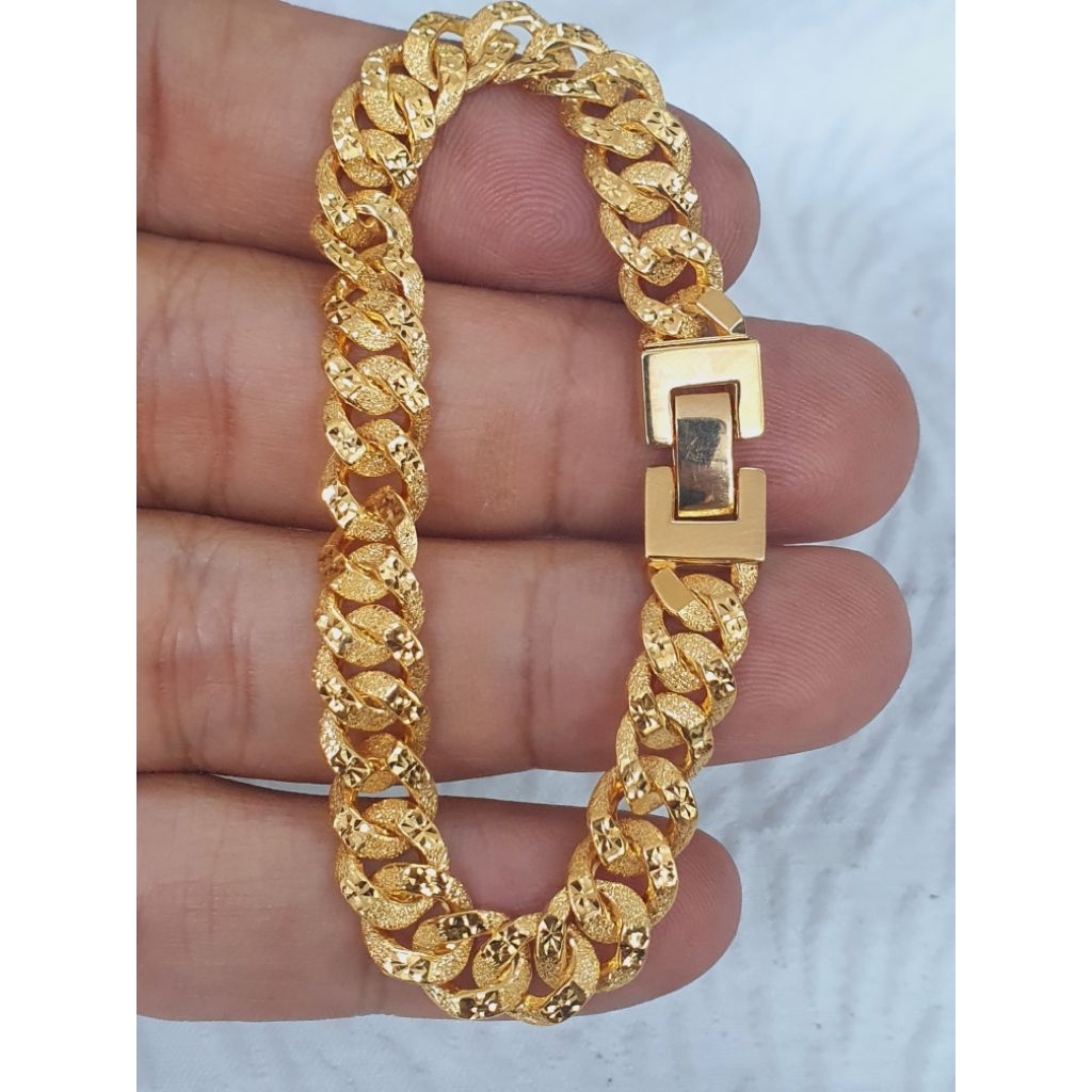 gelang sisik naga kosongan emas 70% 700 70 % variasi 3