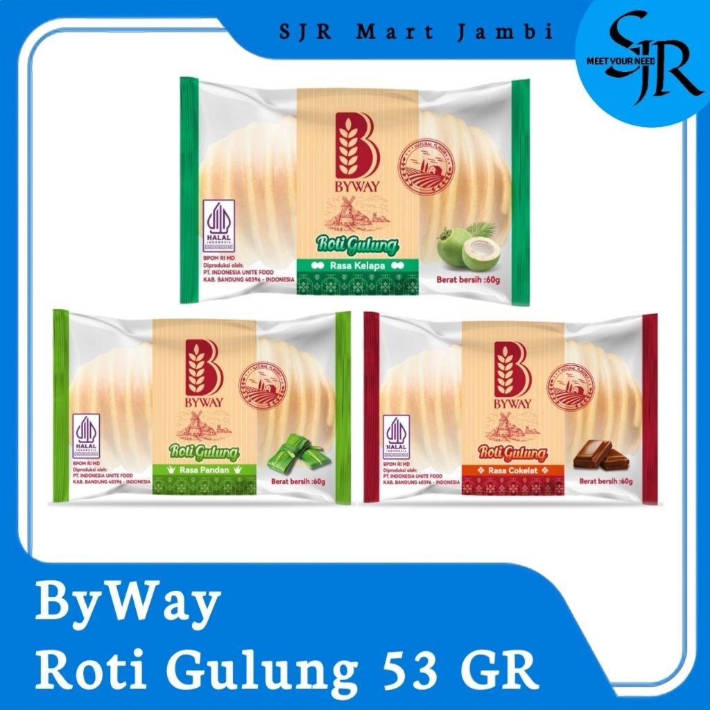 [Roti] ByWay Roti Gulung 53gr