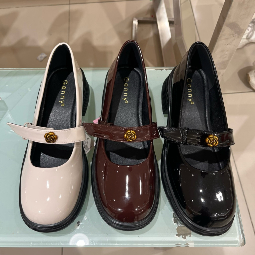 GENNY /sepatu dockmart glossy / sepatu wanita