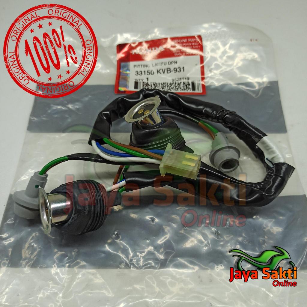 FITING LAMPU DEPAN VARIO 110 KARBU OLD ASLI HONDA