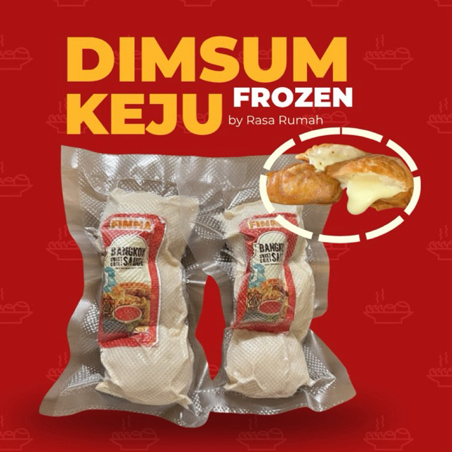 Dimsum Ndaging Keju Lumer Dimsum Keju Frozen