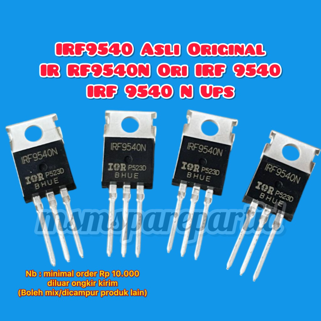 IRF9540 Asli Original IR RF9540N Ori IRF 9540 IRF 9540 N Ups
