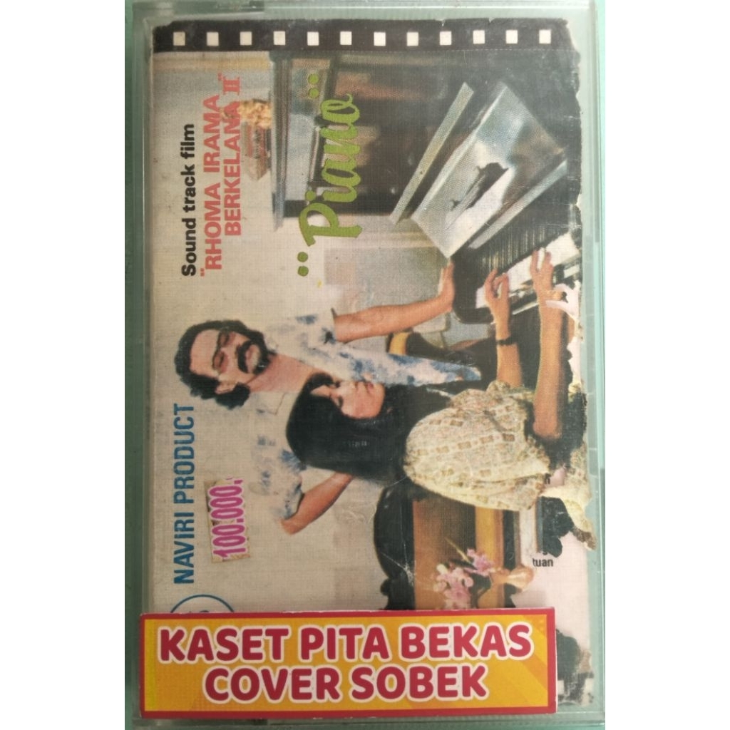 kaset pita bekas dangdut Rhoma irama ost piano